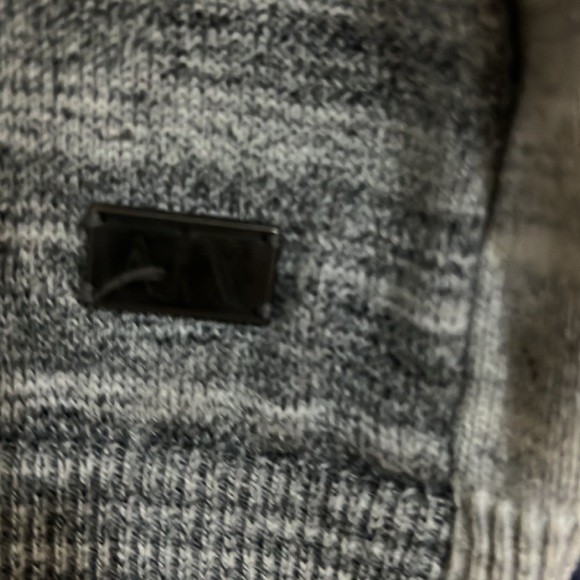 Armani Exchange button up sweater with pockets, size medium in great condition. - Picture 3 of 6